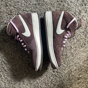 Air Force 1 Mid 'Chocolate' Nike Used Size 13 No Box Replacement Laces